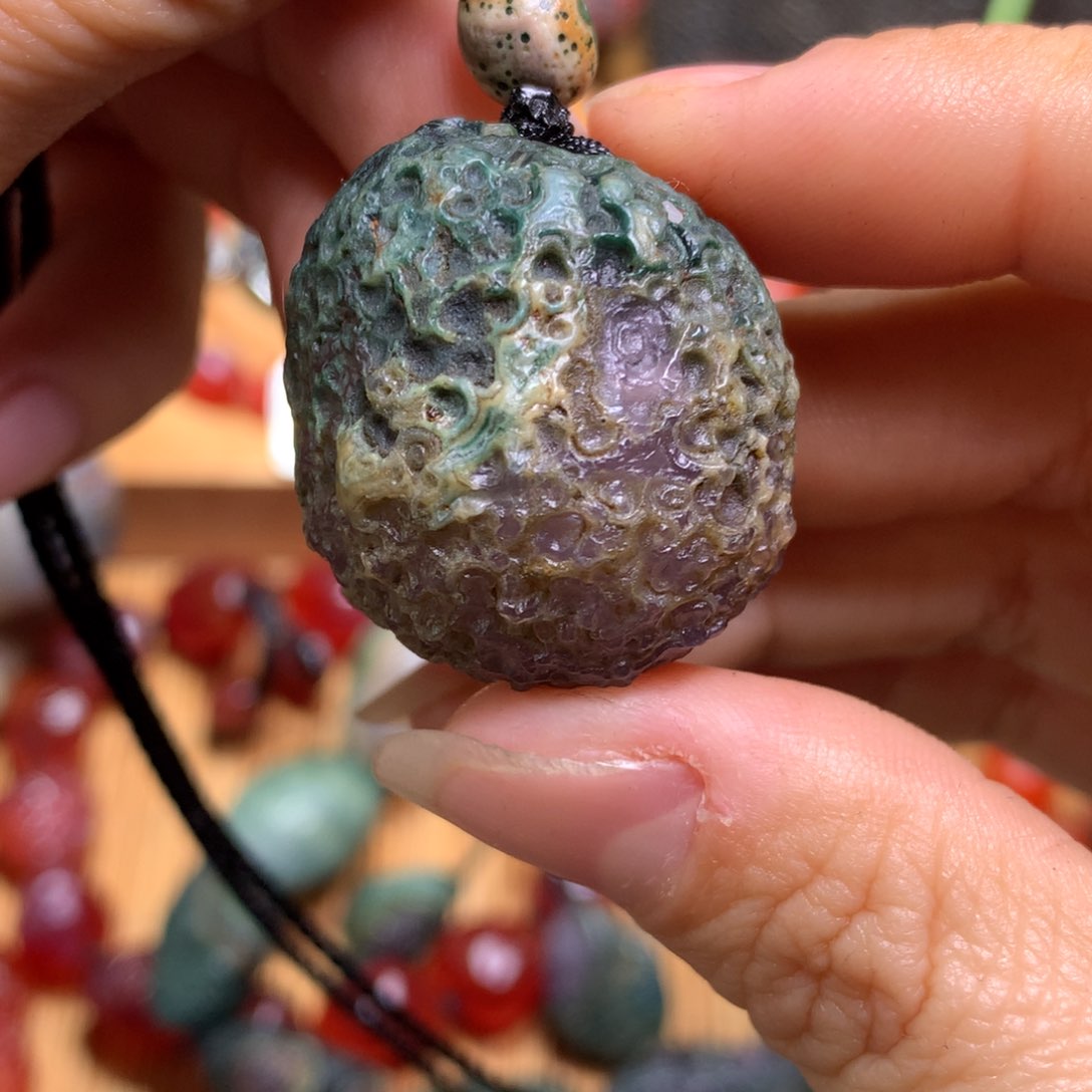 未镶嵌玛瑙/玉髓珠宝半成品