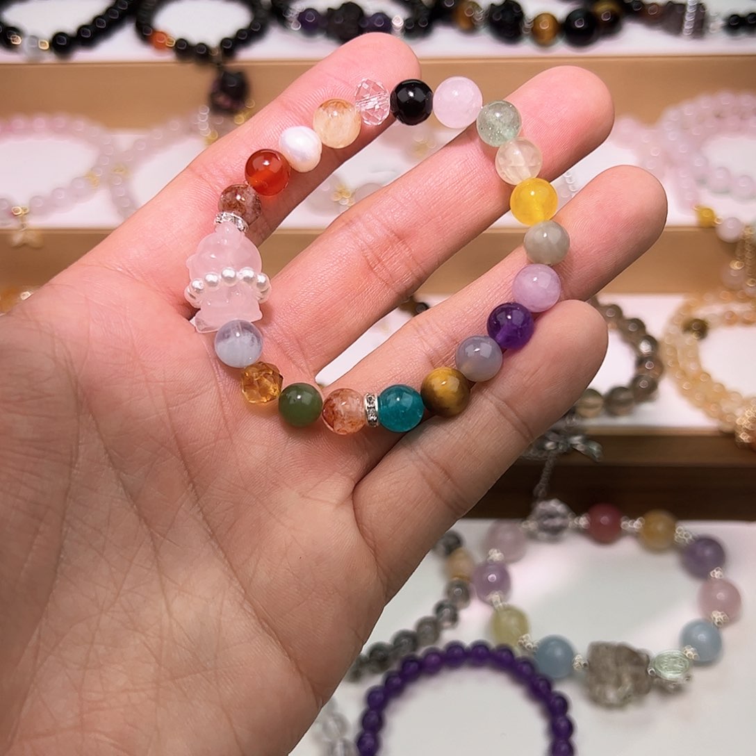 水晶手串未镶嵌手串