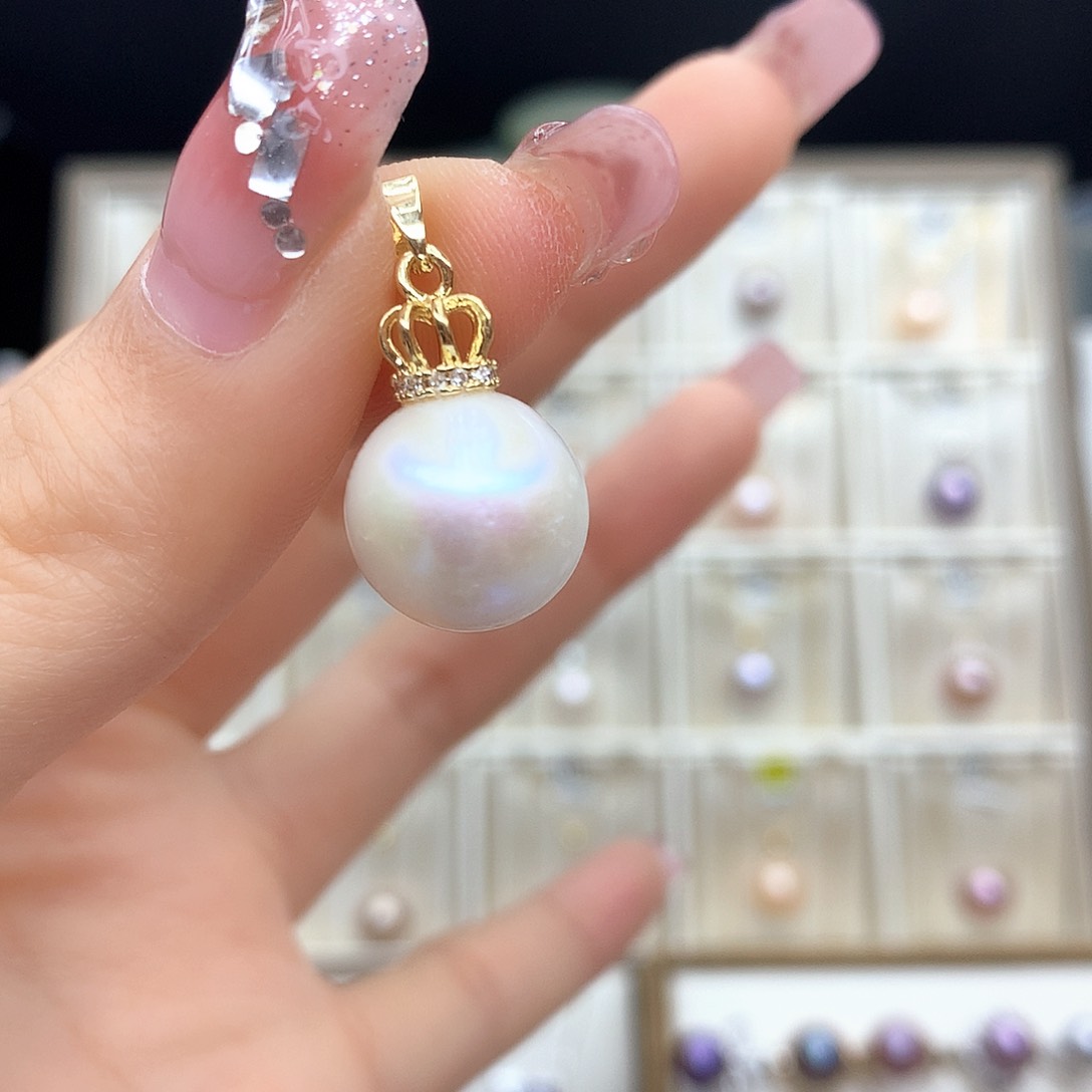 淡水珍珠颈饰合金