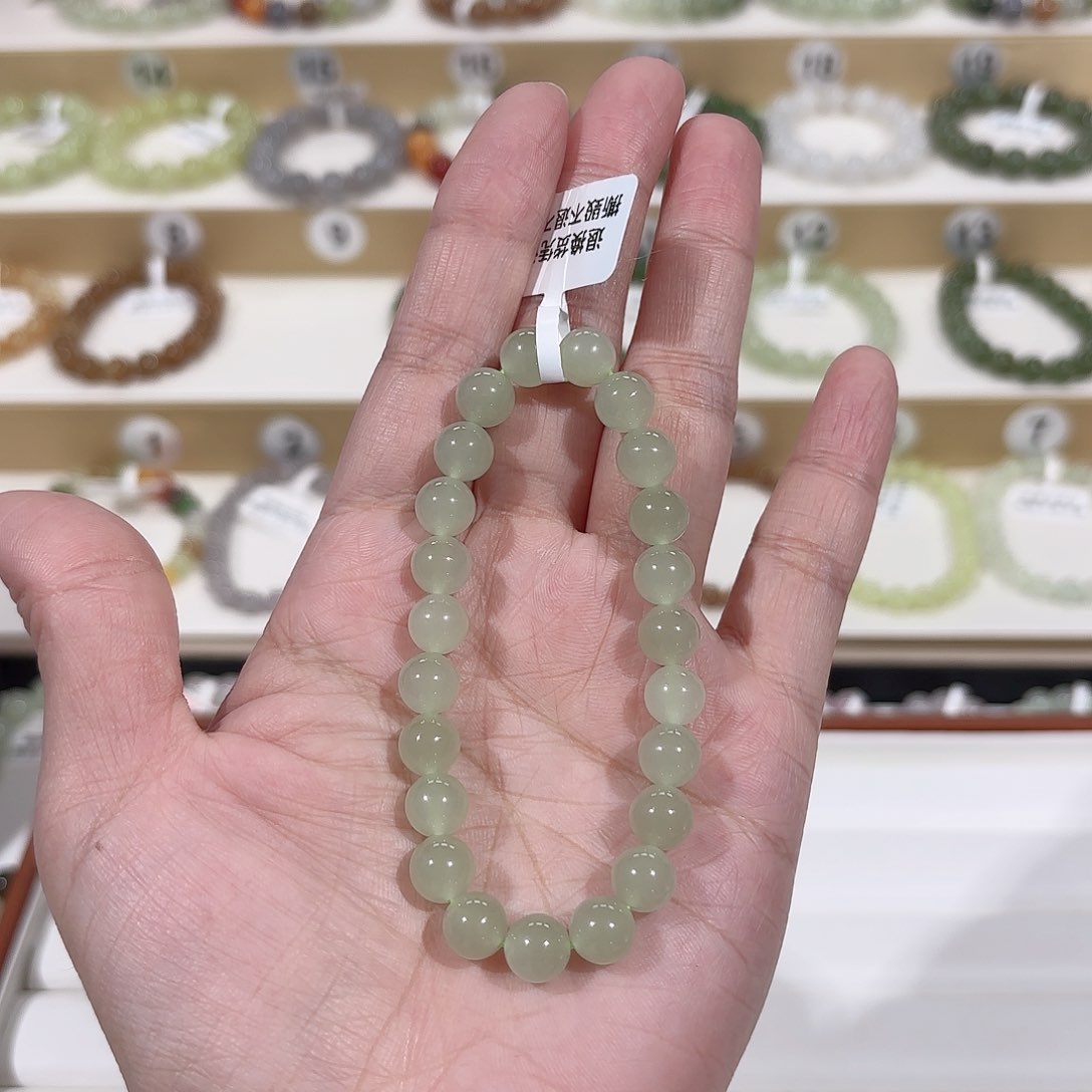 和田玉手链未镶嵌a