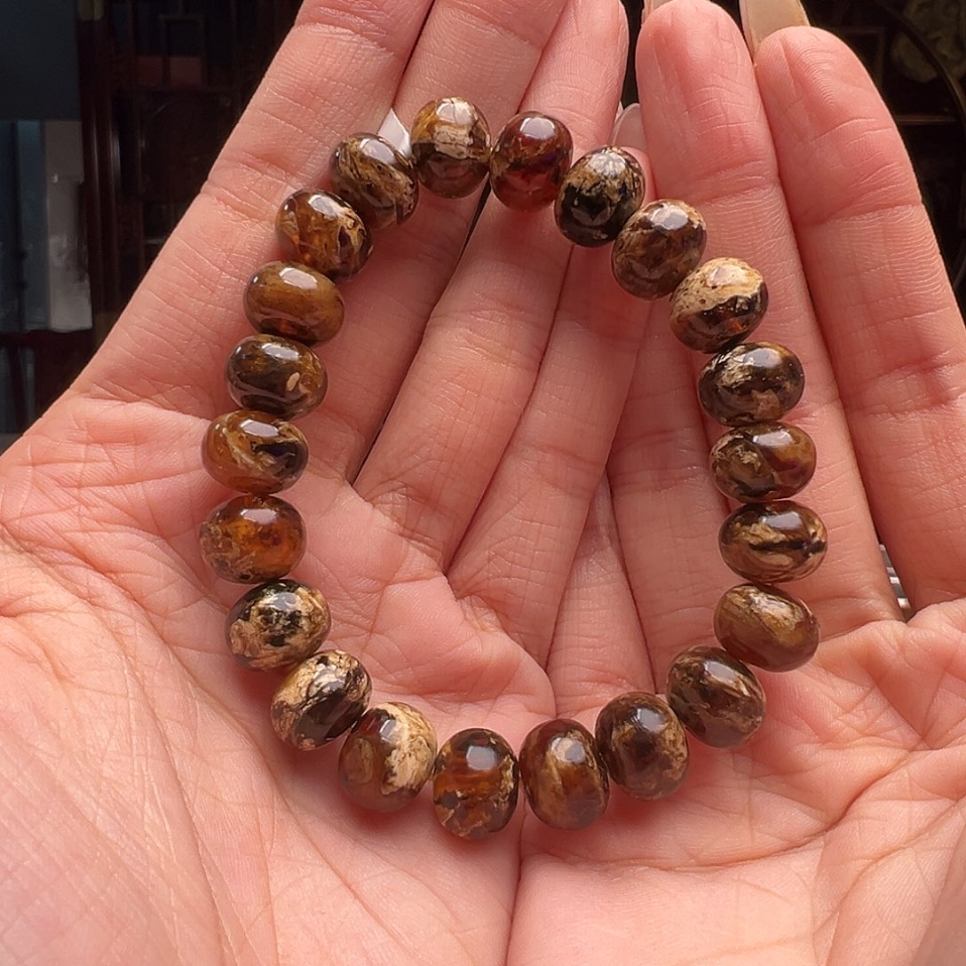 琥珀裸石未镶嵌抚顺琥珀10287。11mm