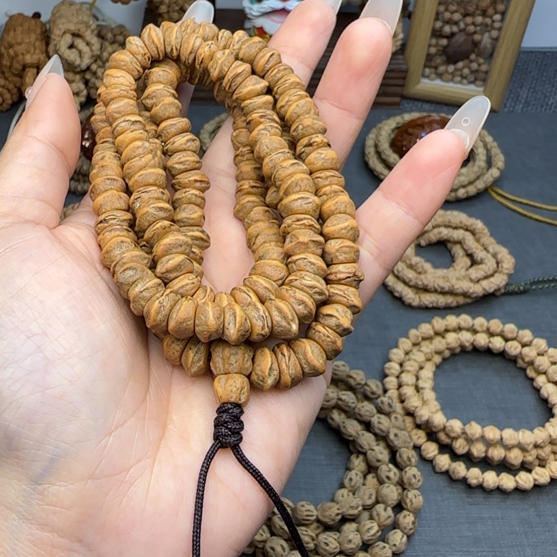 古***带柏木手串/手链百嘎大肠