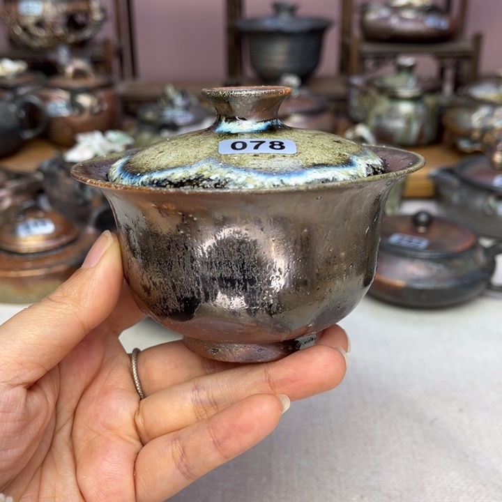 壶裸柴烧陶瓷茶具