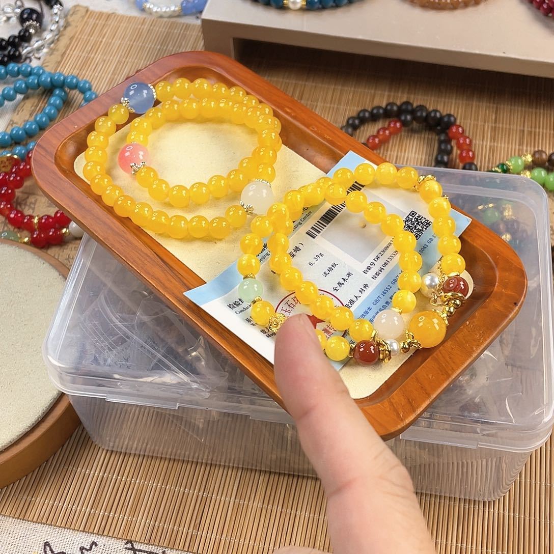 玛瑙手饰银S925镀金镶嵌