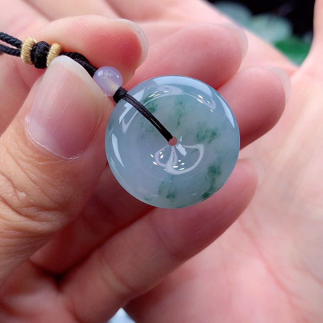 颈饰未镶嵌翡翠编号3尺寸22.3-5.8