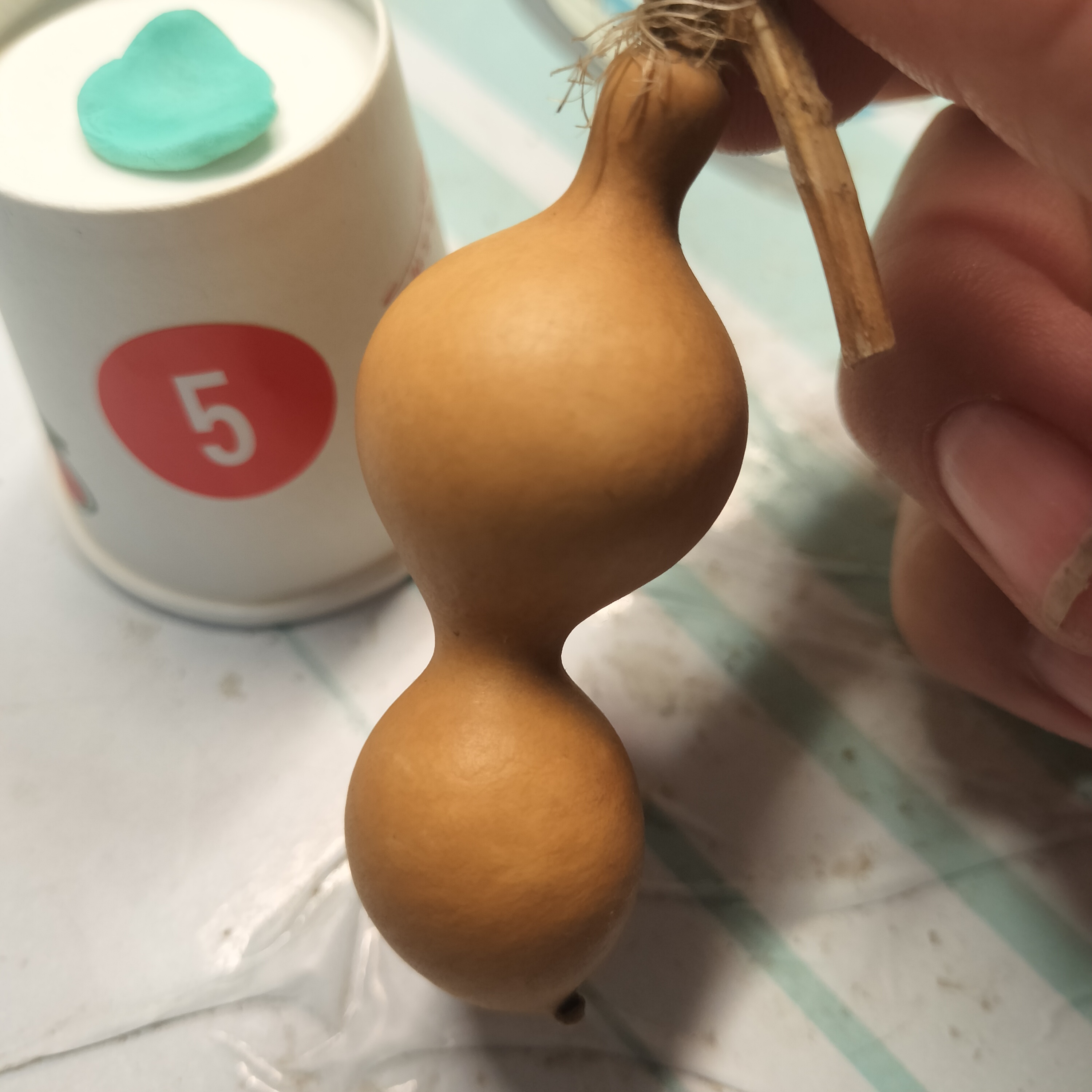 5号精品天然带龙头小葫芦文玩手把件摆件可盘玩