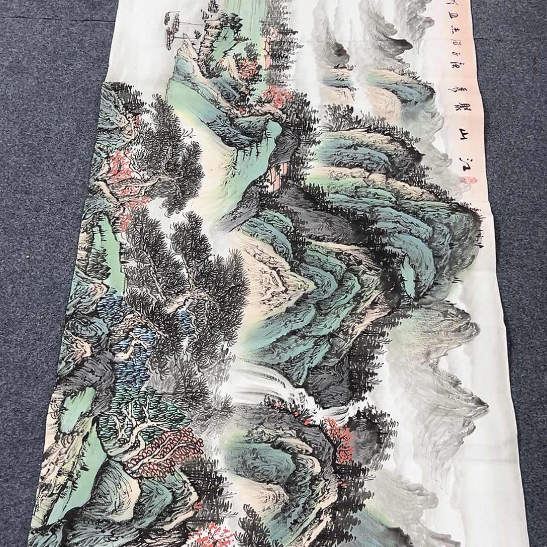 国画事事顺心如意万事如意