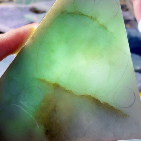 翡翠裸石翡翠原石