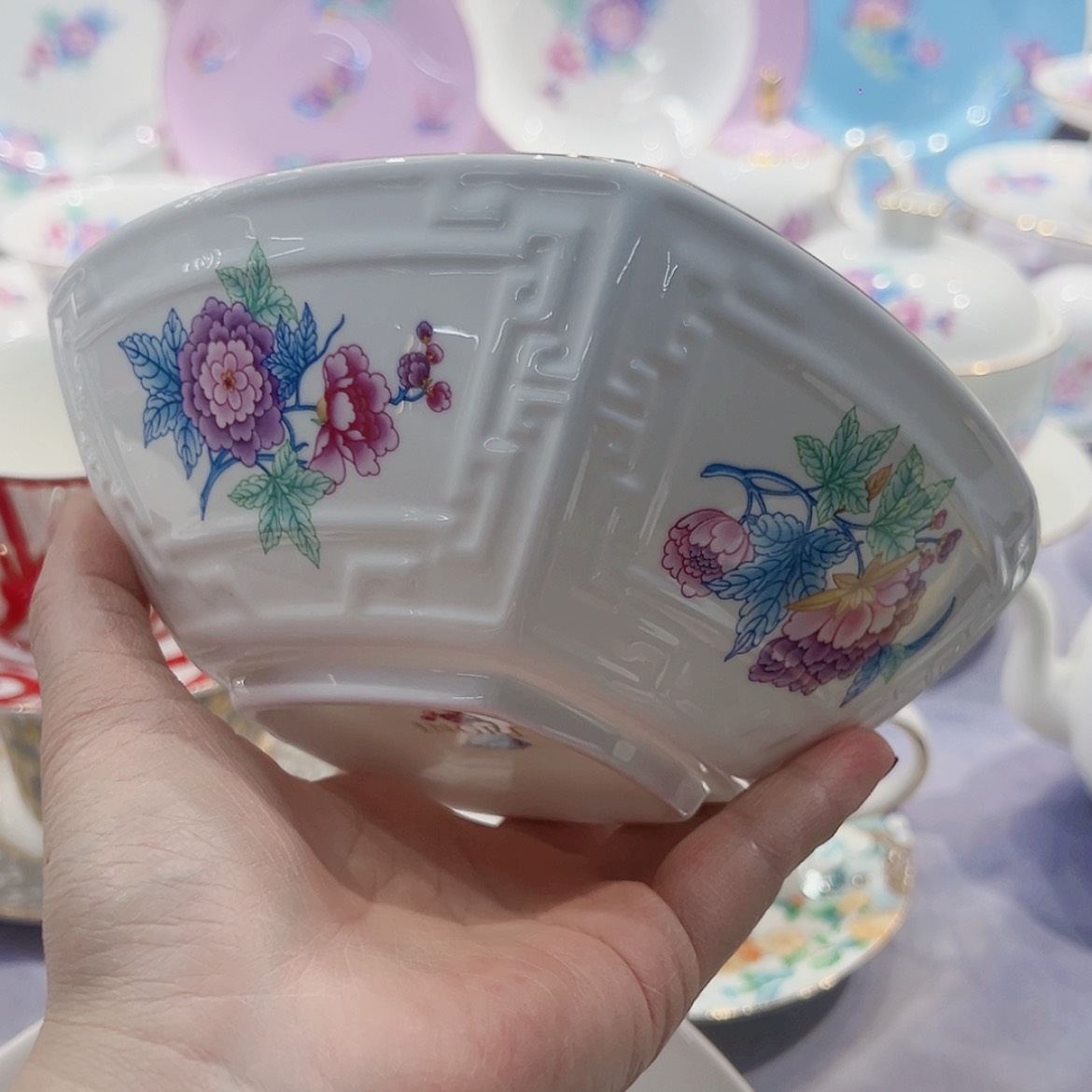 【闪购商品】骨瓷6寸方碗