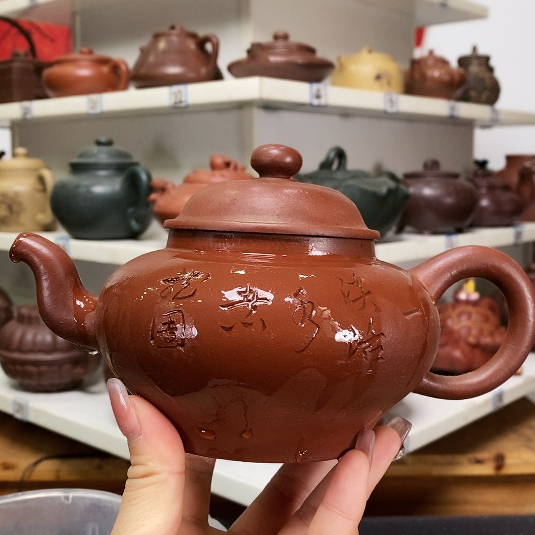 紫砂茶壶全手工制作