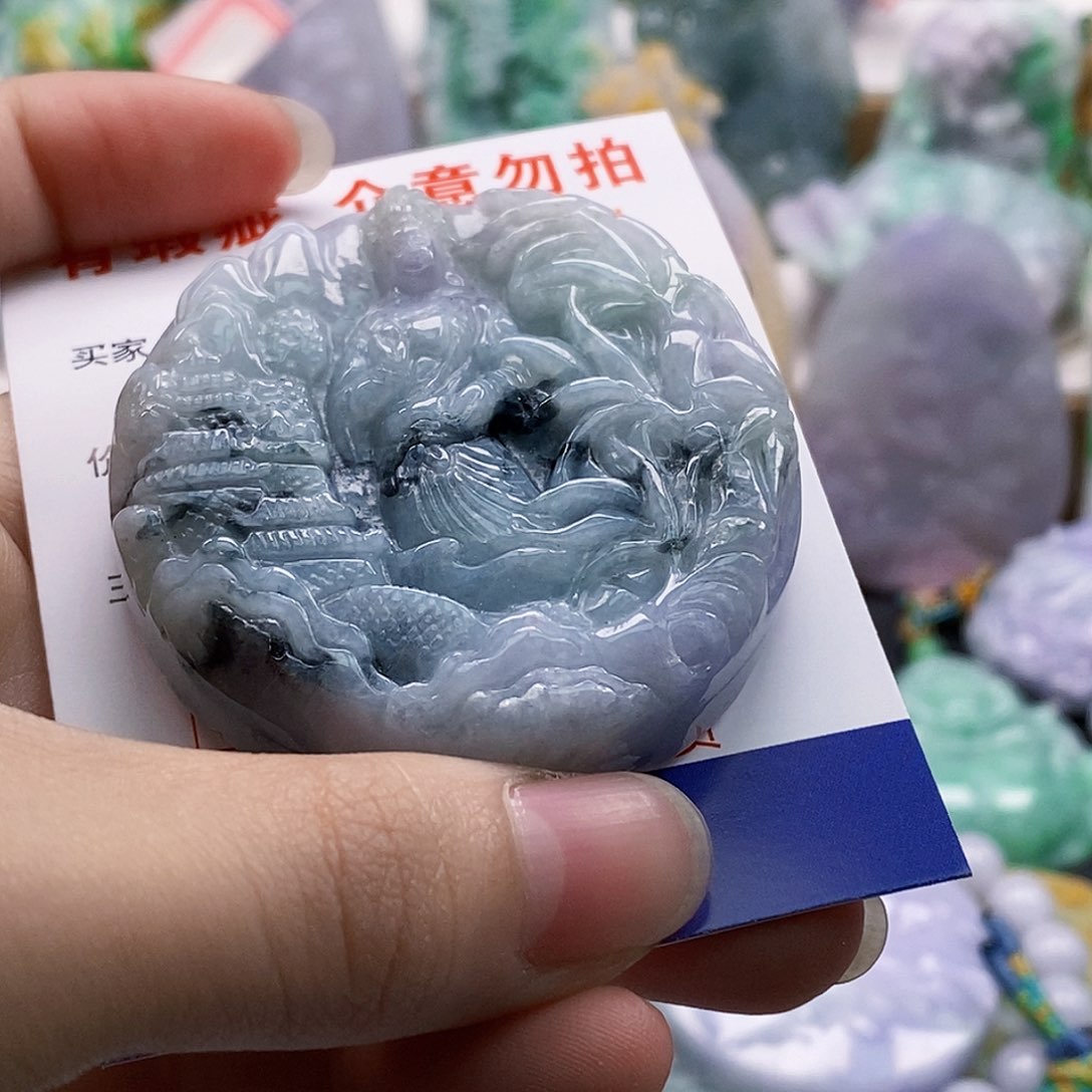 吊坠(不含链)未镶嵌翡翠