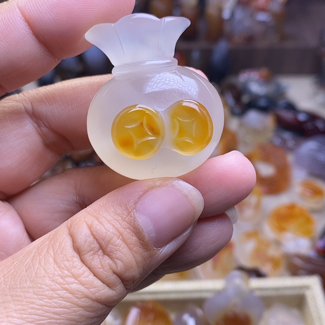 玛瑙/玉髓未镶嵌颈饰