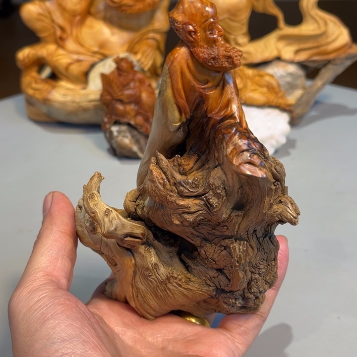 柏木（崖柏）根雕工艺摆件