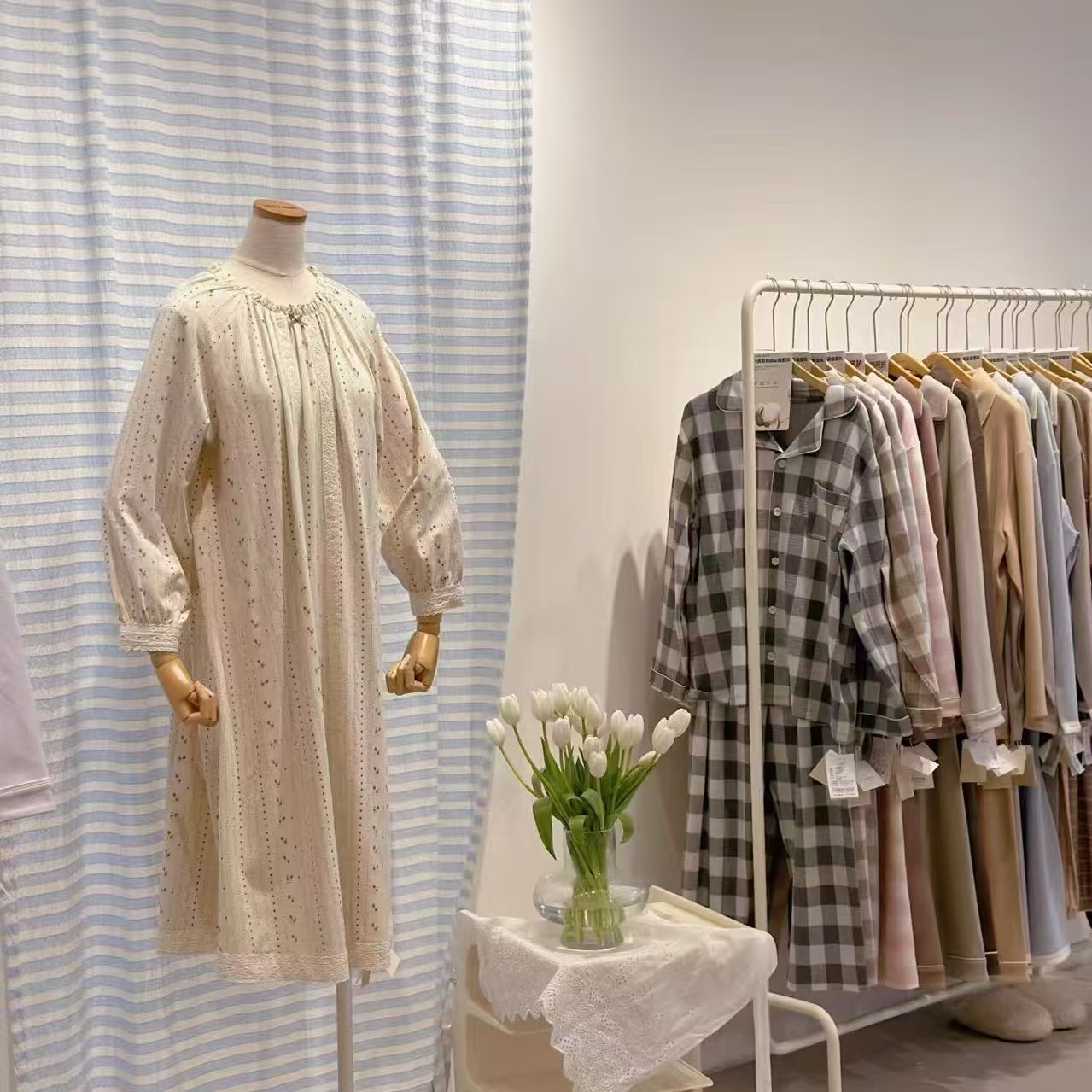 G097#GG097黄色睡裙