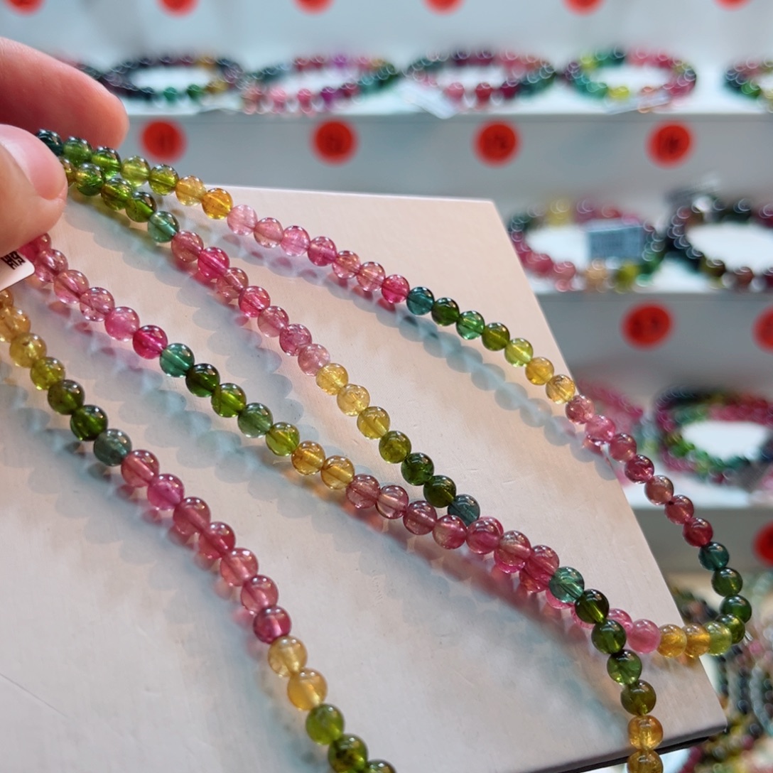 未镶嵌碧玺手链碧玺