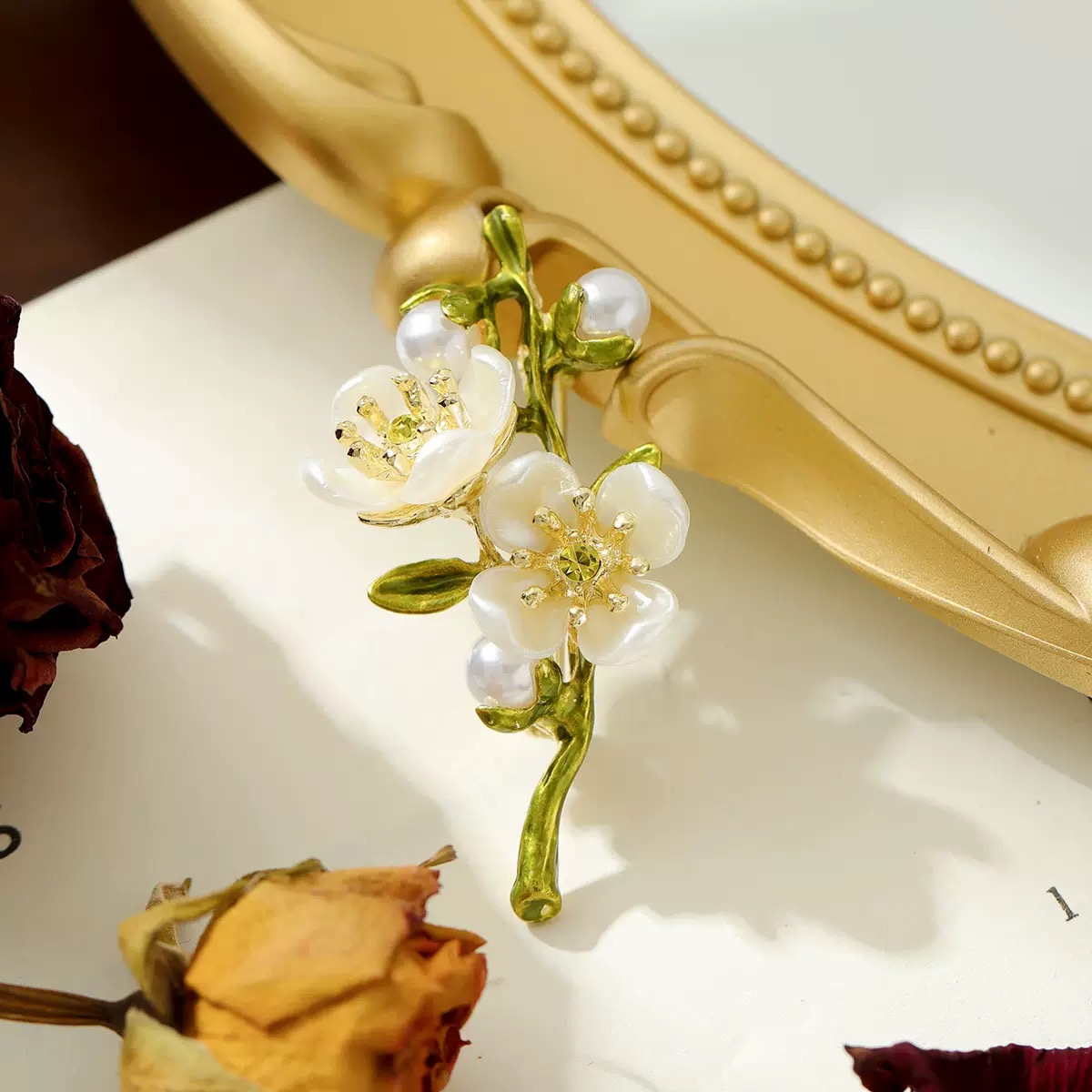 铜合金胸针 国风时尚百搭复古精致优雅-143