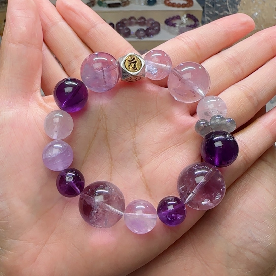 水晶手串未镶嵌十二星座