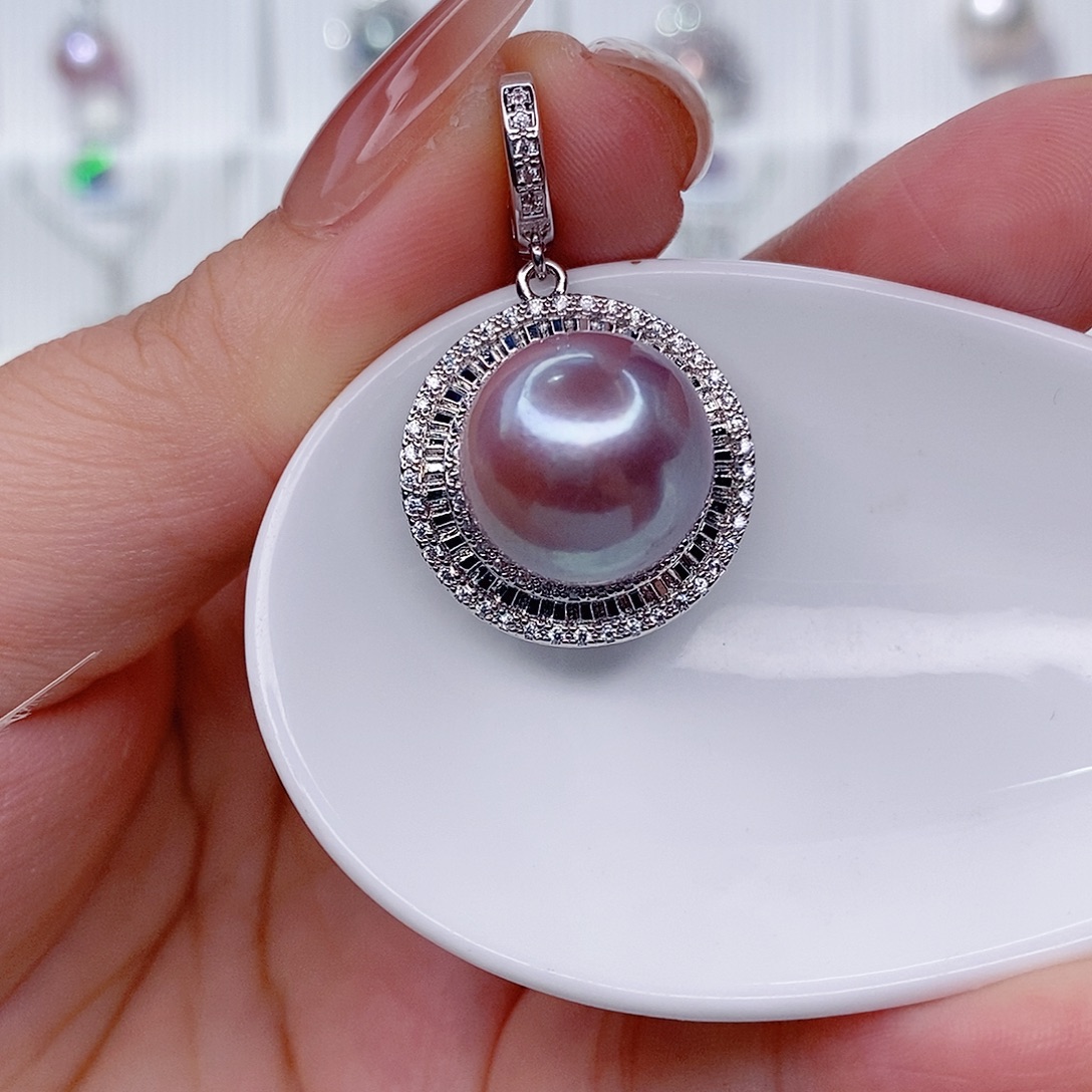 未镶嵌吊坠(赠链)淡水珍珠14➕