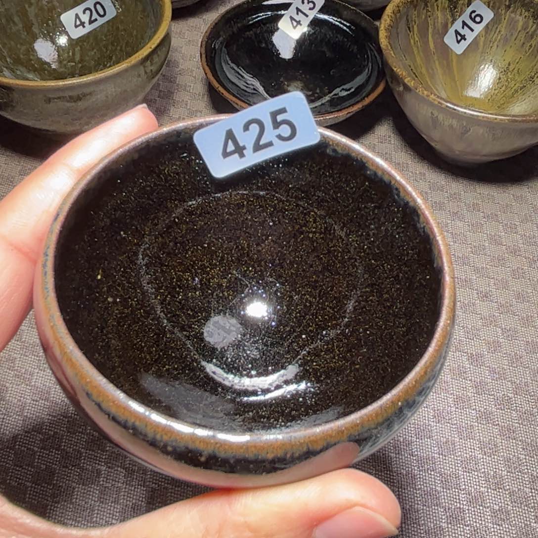 茶盏全手工原矿原釉建盏