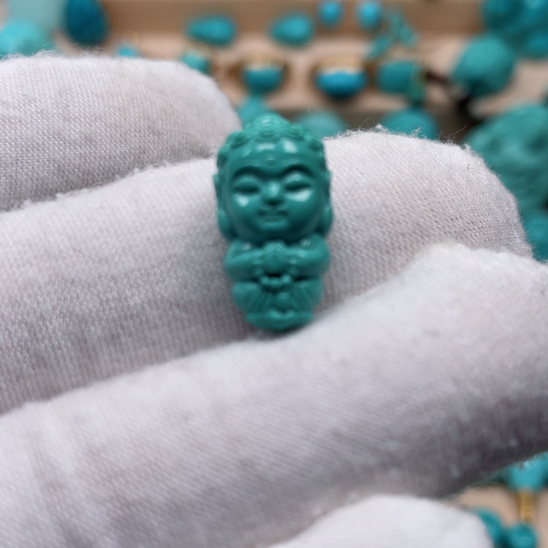 绿松石珠宝奇石未镶嵌