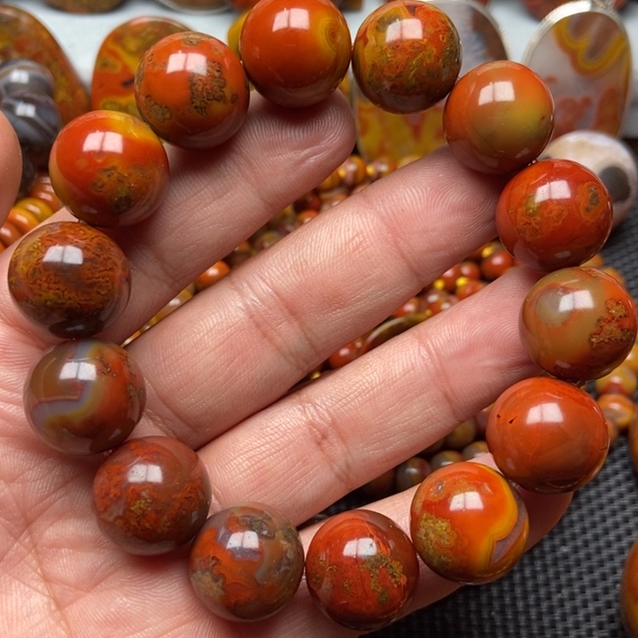 玛瑙/玉髓手串未镶嵌