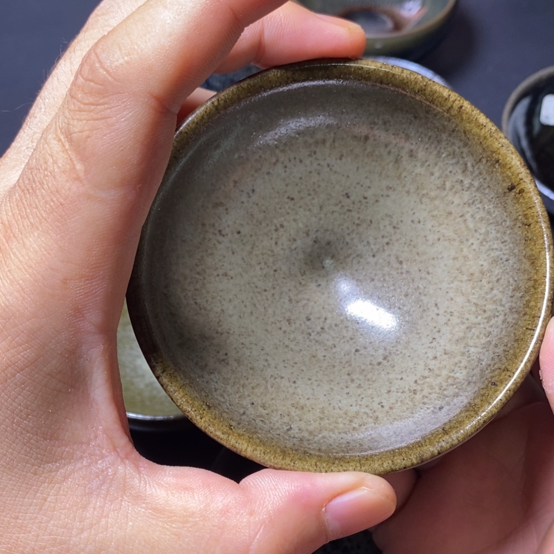 朝***店茶盏自然还原柴烧直播间