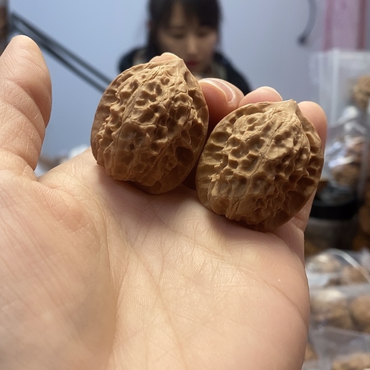 文玩核桃把件31白蛇谷迷你