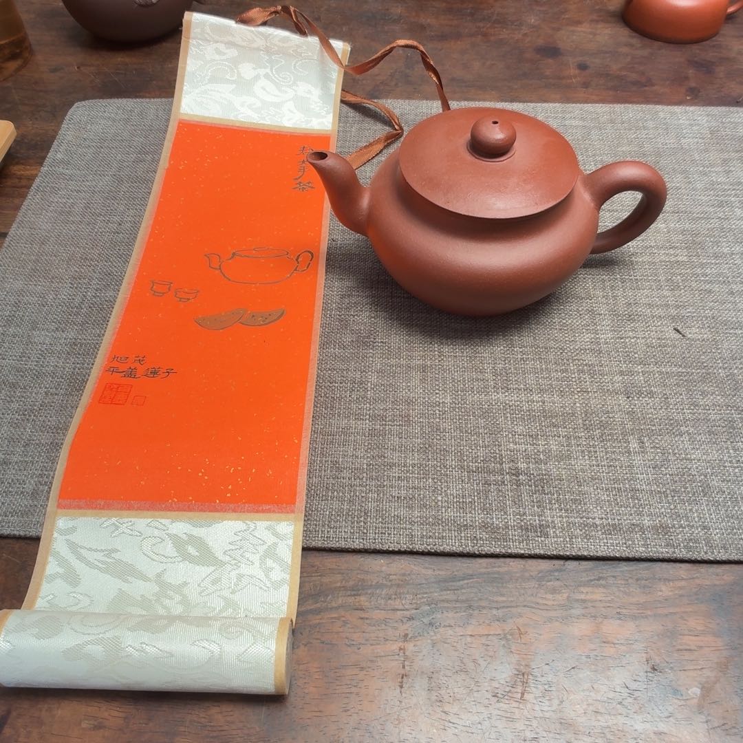 茶壶紫砂全手工 紫泥旭茂宫灯