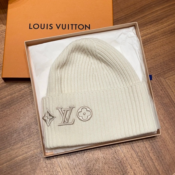 未使用 LouisVuitton/路易威登 米针织帽/61596742/12期/代卖服务