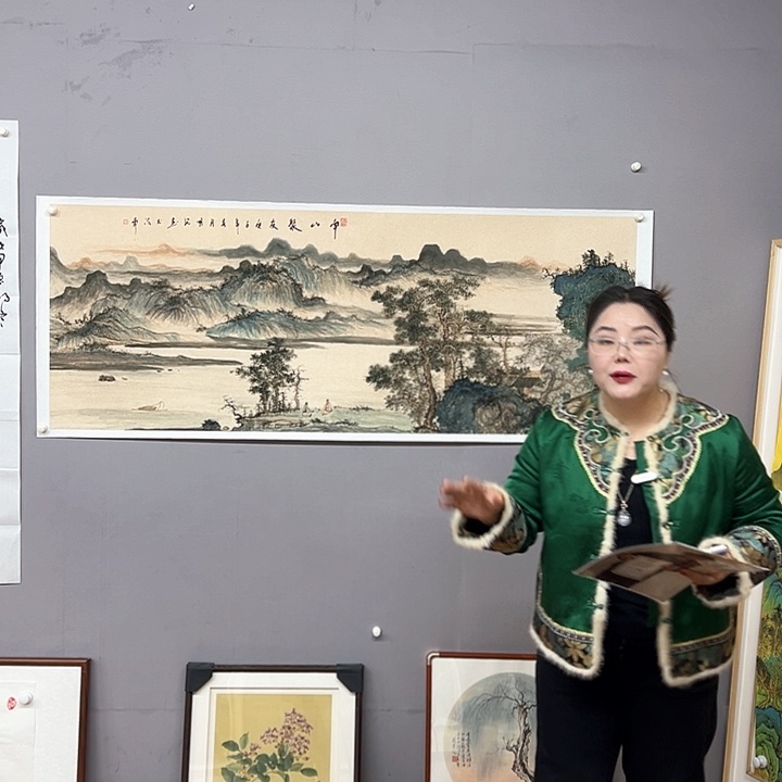 国画中美老师国画作品