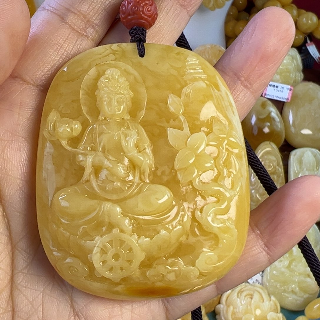 蜜蜡吊坠(赠链)未镶嵌