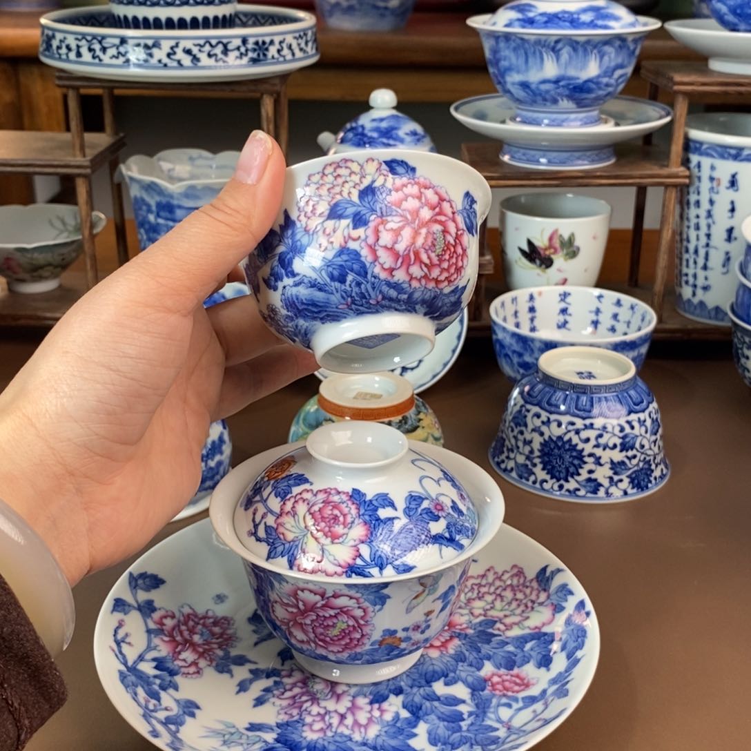 景德镇陶瓷手工手绘