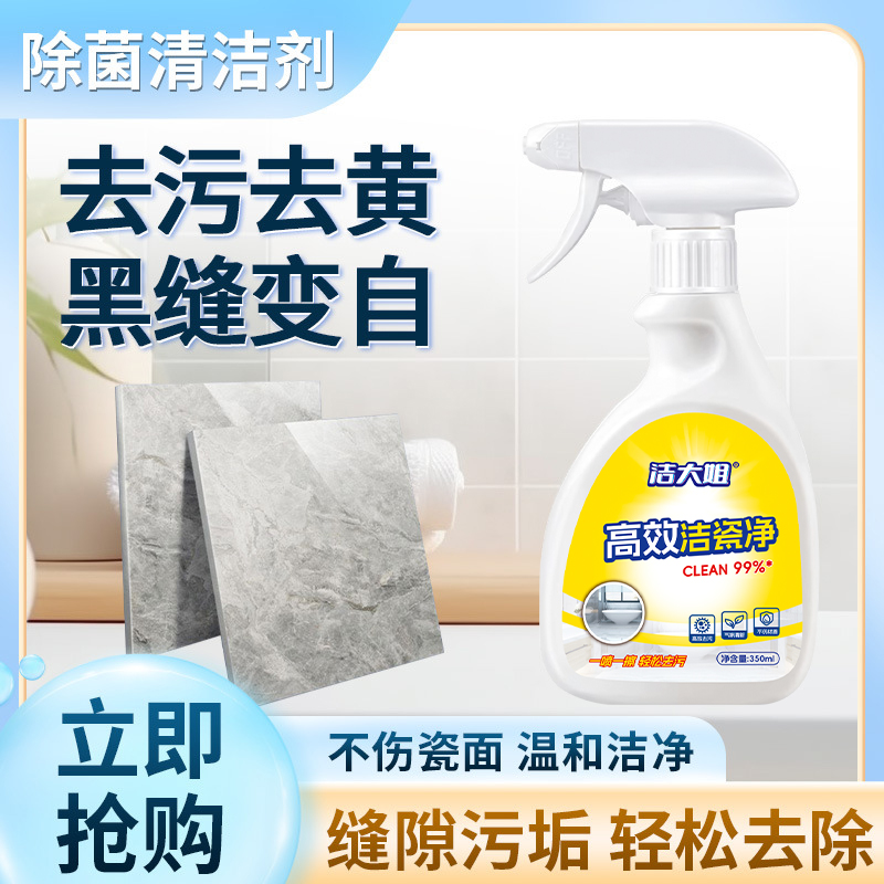 【高效法瓷净】升级配方 活氧因子 深层洁净 瓷砖专用清洁剂 456