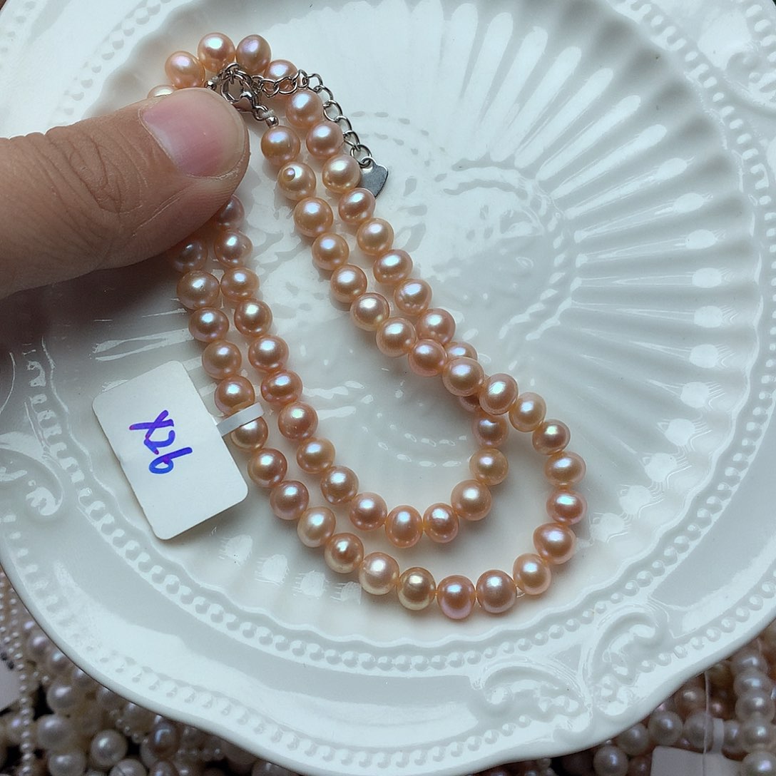 淡水珍珠5-6未镶嵌w74项链