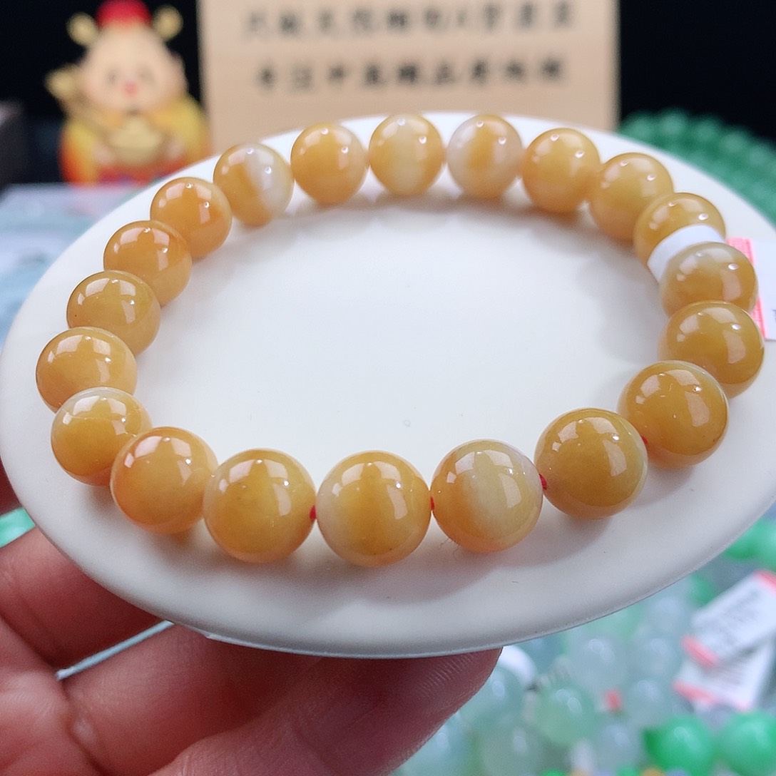 翡翠手链未镶嵌卡10