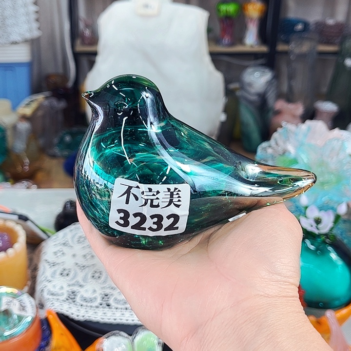 3232鸟 家悦琉璃工艺品不完美