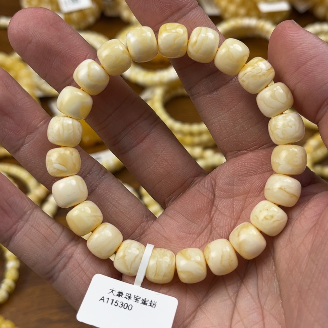 蜜蜡手串未镶嵌蜜蜡手串10