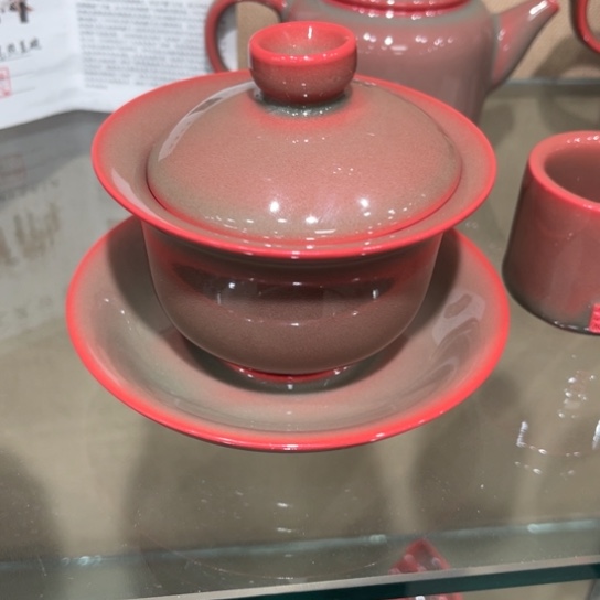 笑***川大宋名窑汝瓷茶具