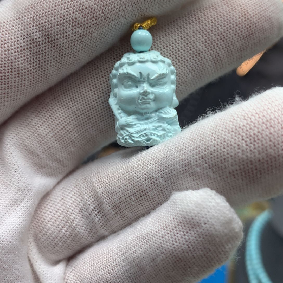 绿松石挂件未镶嵌