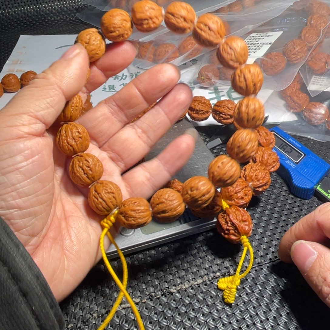 戀****手串文玩核桃麦穗粗筋