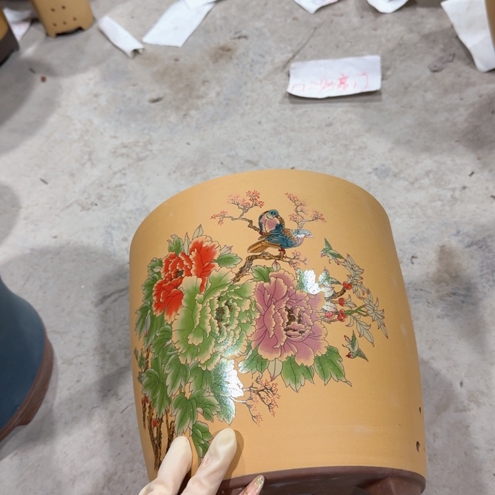 紫砂紫砂花盆s f f f g