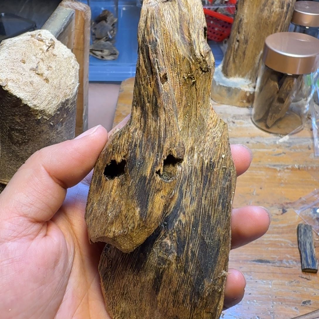 沉香块料沉香块料老白奇68克