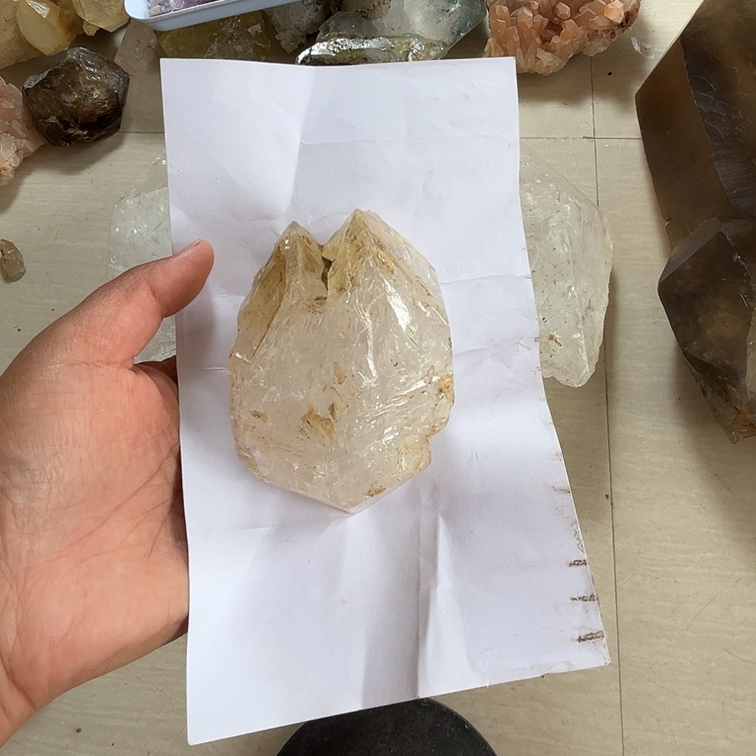 天然水晶原石未镶嵌水晶如****8