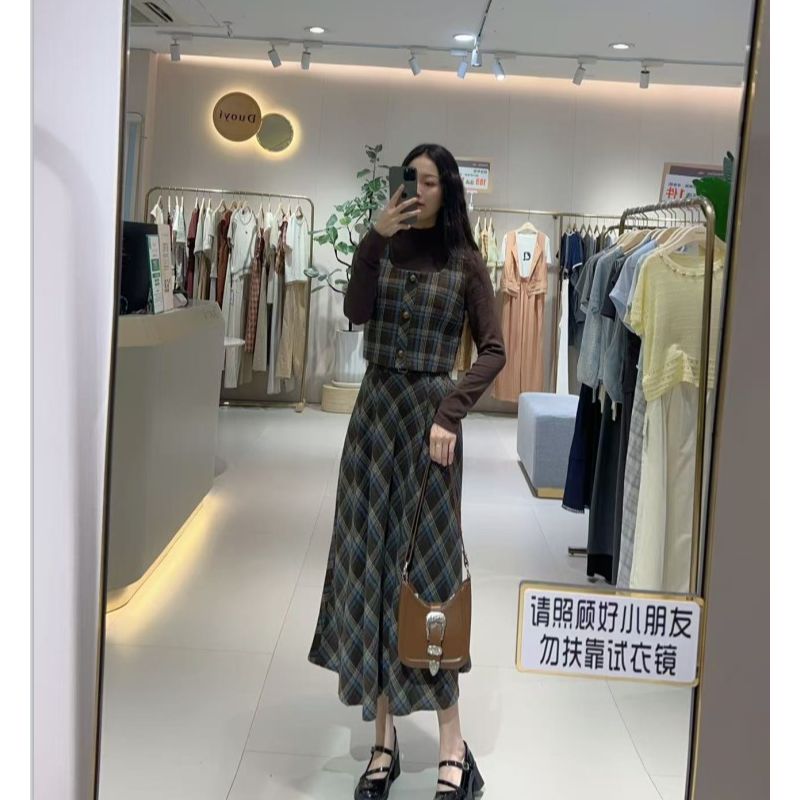 朵以2025秋冬款新品时尚显瘦百搭套装时尚套装三件套39dd839029