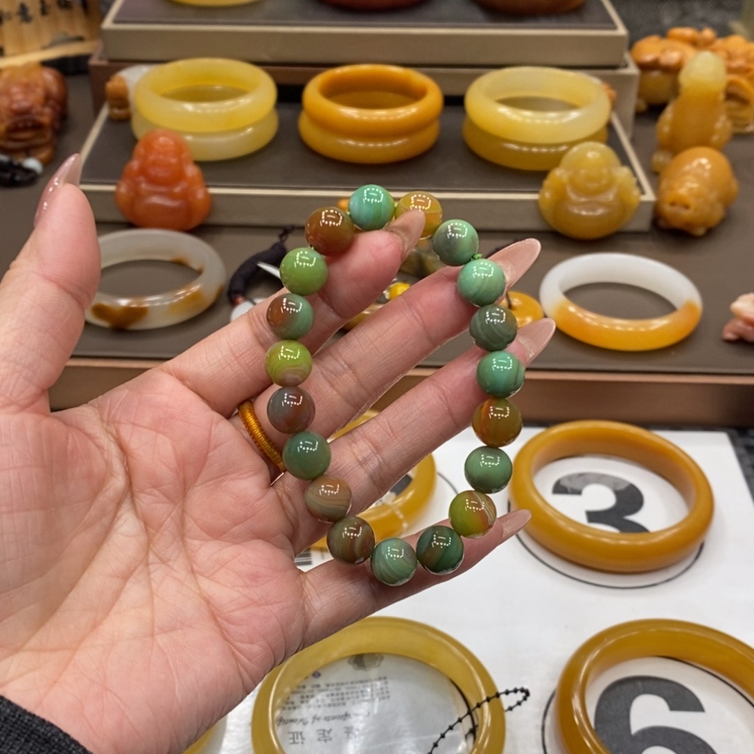 未镶嵌手链石英质玉