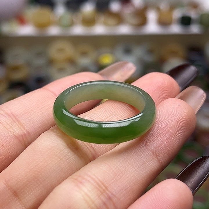 无***西和田玉未镶嵌戒指20.7