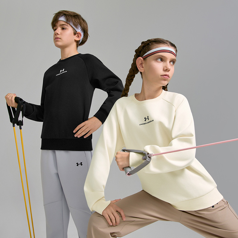 Under Armour/安德玛秋季男女通用卫衣户外情侣圆领时尚潮流