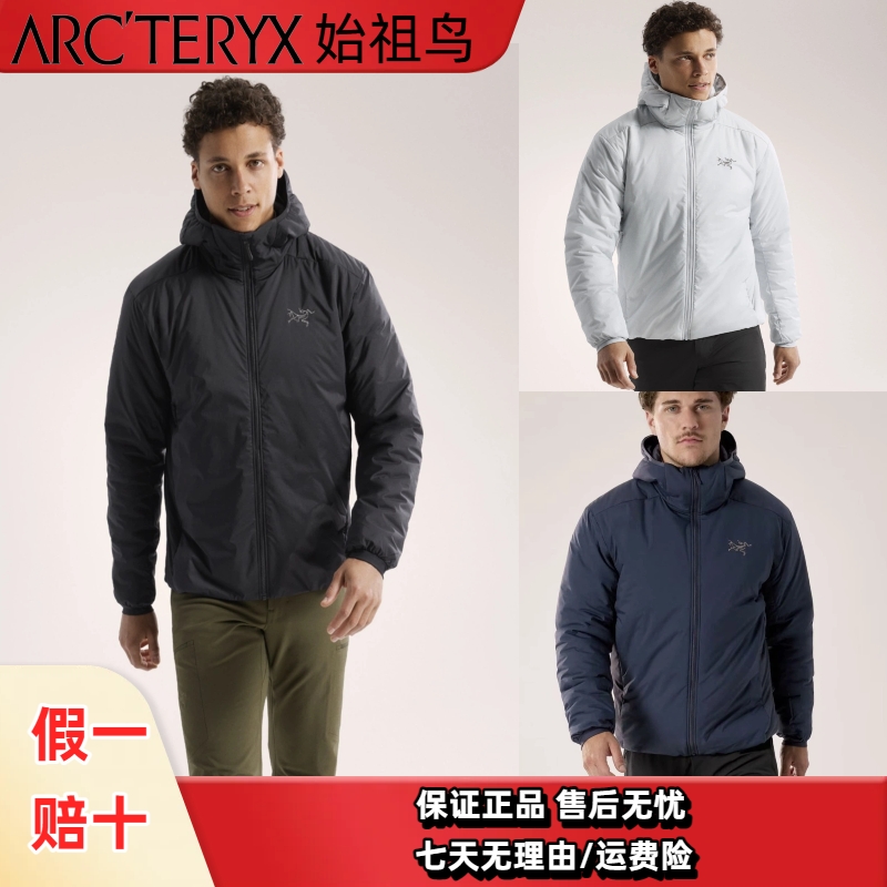 ARC'TERYX/始祖鸟 Atom SV 阿童木 秋冬季 男士 棉服 加厚 刺绣标
