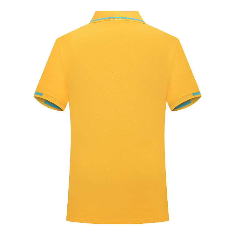 纯色薄款短袖Polo衫中国男polo衫夏季商务休闲翻领透气上衣半袖