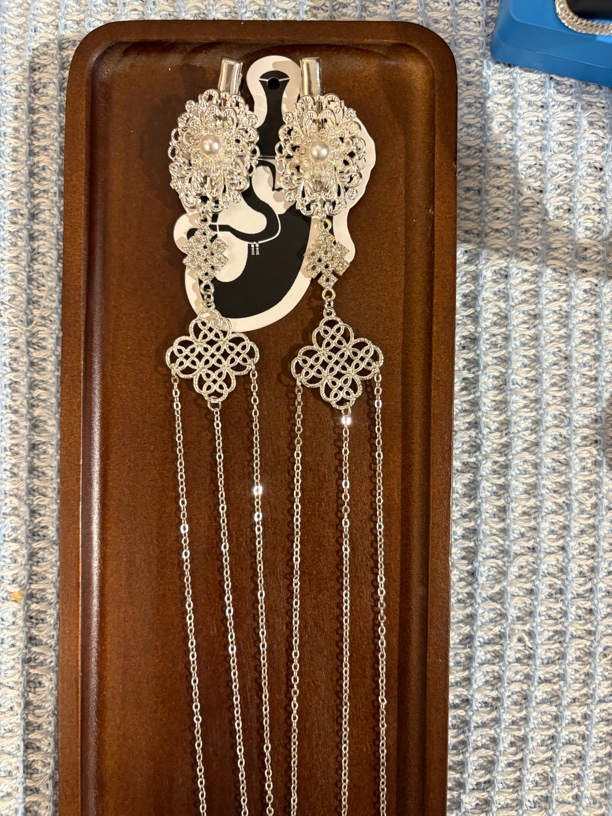 民族风头饰一对发夹